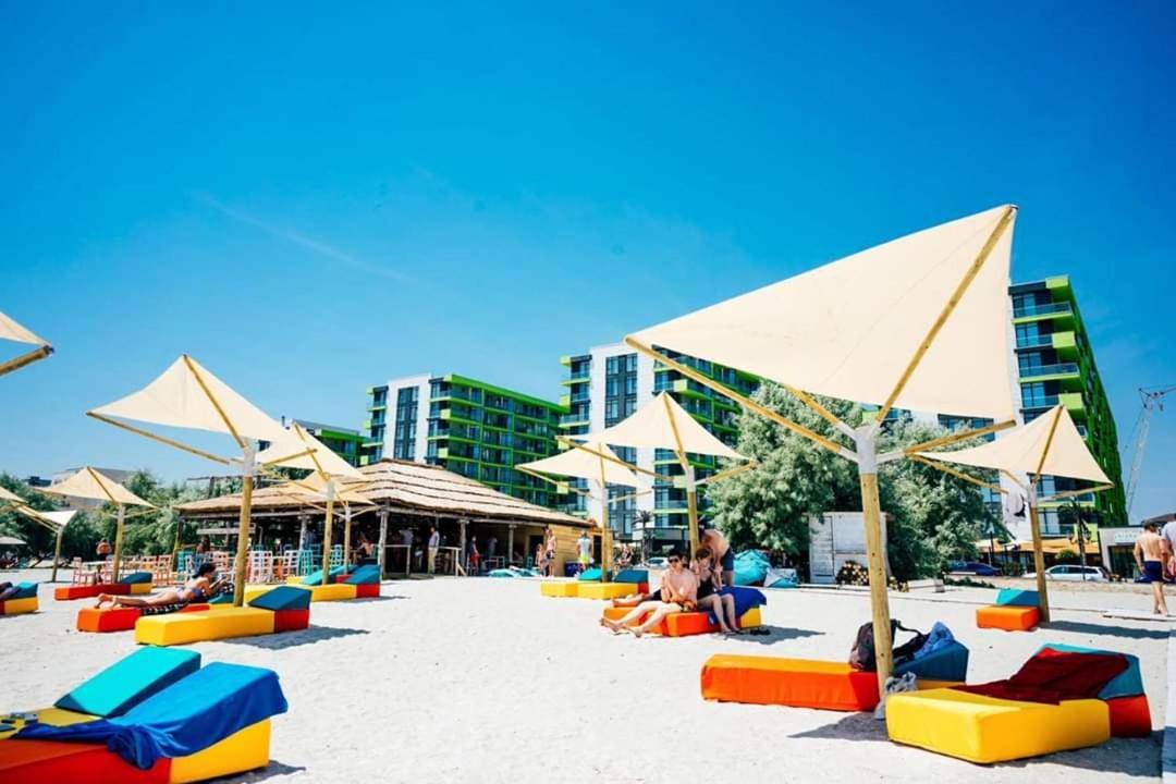 Mamaia Nord Apartament นาโวดาริ ภายนอก รูปภาพ